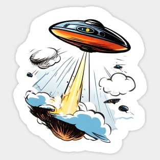 UFO_9 Sticker